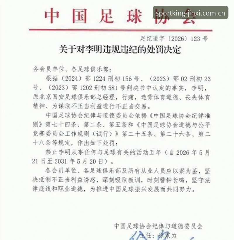 金喜体育官方官方下载 揭秘足协第三批禁足名单背后:65人涉案,中国足球的